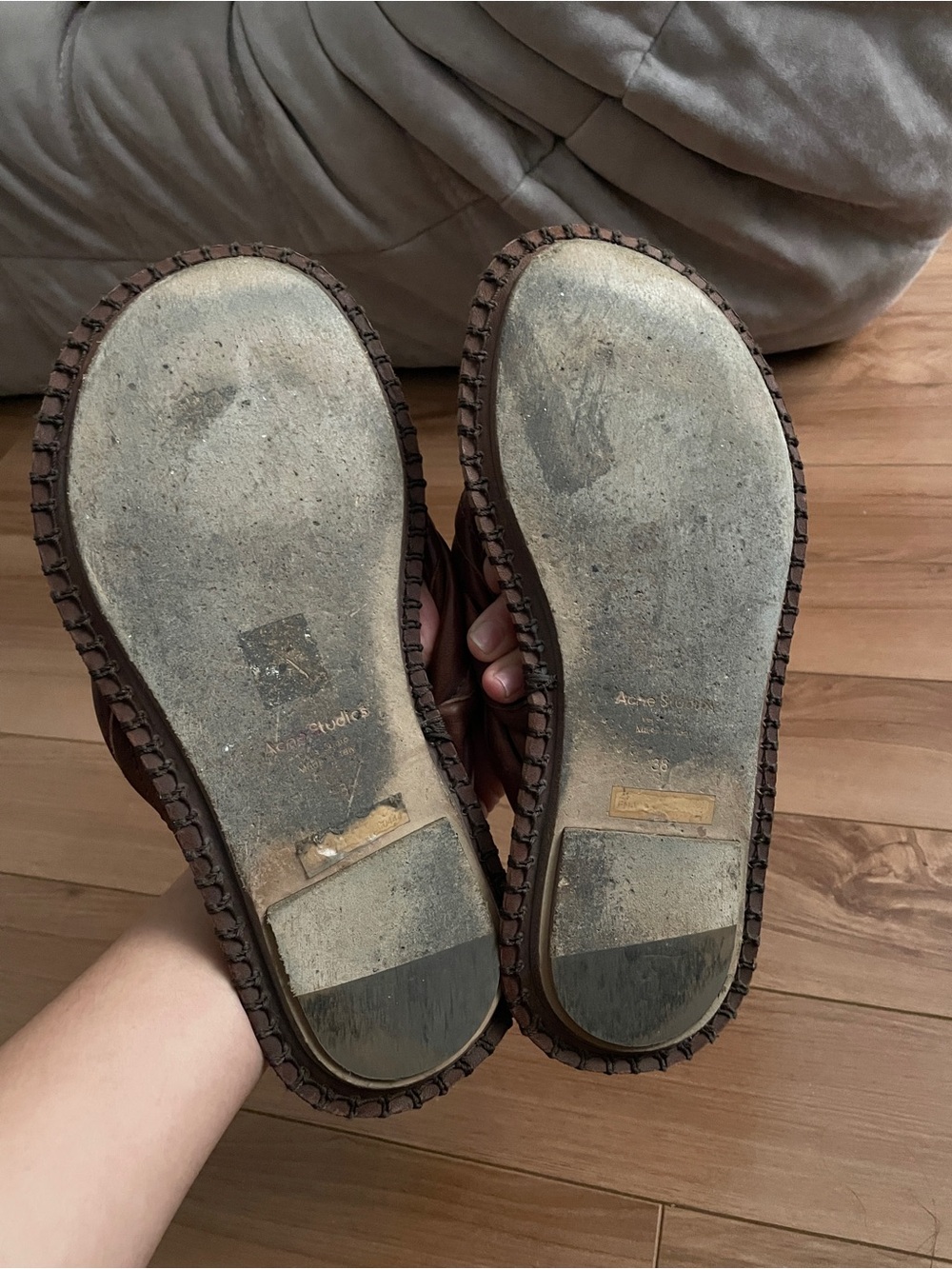 Acne Studios Braided Thong Sandals - EU 39 - Picture 2 of 2